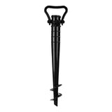 Beach Umbrella Stand Anchor Parasol Holder Anchor for Beach Barbecue Picnics Black