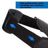 Maxbell 20xAnti Smashing Leather Shoes Covers Leather Sole Caps Leather Overshoes Cover
