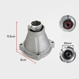 Maxbell Mower Connection Plate Clutch Drum Housing for Mowers Weedeater Brush Cutter Side 26 Tube 9T