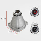 Maxbell Mower Connection Plate Clutch Drum Housing for Mowers Weedeater Brush Cutter Side 28 Tube 7T
