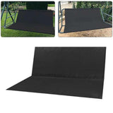 Maxbell Swing Seat Cover Swing Seat Cover for Swing Chair Garden Outdoor 138cmx50cmx50cm Black