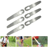 Maxbell Lawn Mower Saw Blade Garden Lawn Mower Accessories Tools Grass Cutter Blades 6Pieces