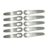 Maxbell Lawn Mower Saw Blade Garden Lawn Mower Accessories Tools Grass Cutter Blades 10Pieces