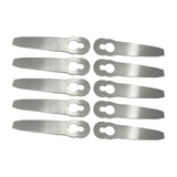Maxbell Lawn Mower Saw Blade Garden Lawn Mower Accessories Tools Grass Cutter Blades 10Pieces