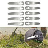 Maxbell Lawn Mower Saw Blade Garden Lawn Mower Accessories Tools Grass Cutter Blades 10Pieces
