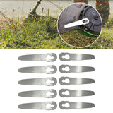 Maxbell Lawn Mower Saw Blade Garden Lawn Mower Accessories Tools Grass Cutter Blades 10Pieces
