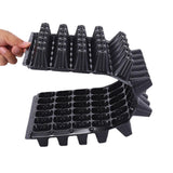 10Pcs Seedling Trays Microgreens Trays 50 Holes Pet Growing Trays with Holes 80g