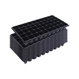 10Pcs Seedling Trays Microgreens Trays 50 Holes Pet Growing Trays with Holes 80g