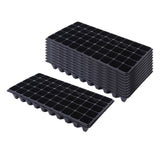 10Pcs Seedling Trays Microgreens Trays 50 Holes Pet Growing Trays with Holes 80g