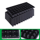 10Pcs Seedling Trays Microgreens Trays 50 Holes Pet Growing Trays with Holes 80g