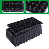 10Pcs Seedling Trays Microgreens Trays 50 Holes Pet Growing Trays with Holes 80g