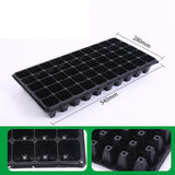 10Pcs Seedling Trays Microgreens Trays 50 Holes Pet Growing Trays with Holes 80g