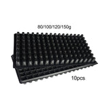 10x Seedling Starter Trays 128 Holes Planting Trays Thickened Seedling Trays 80g