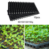 10x Seedling Starter Trays 128 Holes Planting Trays Thickened Seedling Trays 80g