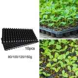 10x Seedling Starter Trays 128 Holes Planting Trays Thickened Seedling Trays 80g