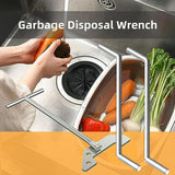 Maxbell Food Garbage Disposal Wrench Tool Sturdy Accessories for Kitchen Sink Repair Style A