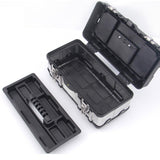 Maxbell Toolbox Lockable Multipurpose Steel for Mechanical Repairs Household Plumber 17inch