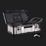 Maxbell Toolbox Lockable Multipurpose Steel for Mechanical Repairs Household Plumber 17inch