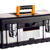 Maxbell Toolbox Lockable Multipurpose Steel for Mechanical Repairs Household Plumber 20inch
