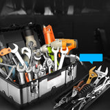 Maxbell Toolbox Lockable Multipurpose Steel for Mechanical Repairs Household Plumber 20inch