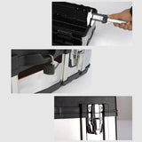 Maxbell Toolbox Lockable Multipurpose Steel for Mechanical Repairs Household Plumber 20inch
