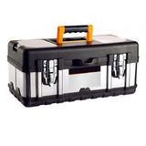 Maxbell Toolbox Lockable Multipurpose Steel for Mechanical Repairs Household Plumber 20inch