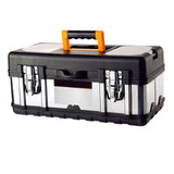 Maxbell Toolbox Lockable Multipurpose Steel for Mechanical Repairs Household Plumber 20inch