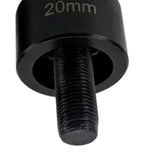 Maxbell 2 Piece Sheet Metal Punch Tool Hole Knockout Die and Punch for Metal