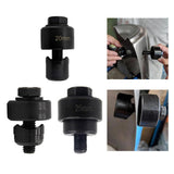 Maxbell 2 Piece Sheet Metal Punch Tool Hole Knockout Die and Punch for Metal