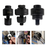 Maxbell 2 Piece Sheet Metal Punch Tool Hole Knockout Die and Punch for Metal