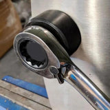 Maxbell 2 Piece Sheet Metal Punch Tool Hole Knockout Die and Punch for Metal