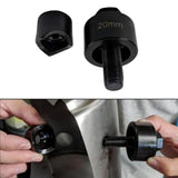Maxbell 2 Piece Sheet Metal Punch Tool Hole Knockout Die and Punch for Metal