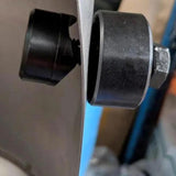 Maxbell 2 Piece Sheet Metal Punch Tool Hole Knockout Die and Punch for Metal