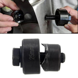 Maxbell 2 Piece Sheet Metal Punch Tool Hole Knockout Die and Punch for Metal