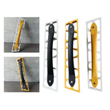 Maxbell Drywall Trowel Professional Plastering Trowel for Flooring Finishing Painter Black White