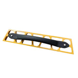 Maxbell Drywall Trowel Professional Plastering Trowel for Flooring Finishing Painter Black Yellow