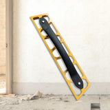 Maxbell Drywall Trowel Professional Plastering Trowel for Flooring Finishing Painter Black Yellow