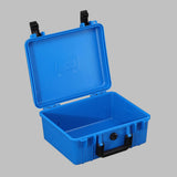 Maxbell Toolbox Storage Case with Sponge Tool Organizer for Hobby or Craft Workplace Blue