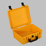 Maxbell Toolbox Storage Case with Sponge Tool Organizer for Hobby or Craft Workplace Yellow