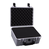 Maxbell Toolbox Storage Case with Sponge Tool Organizer for Hobby or Craft Workplace Grey