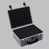 Maxbell Toolbox Storage Case with Sponge Tool Organizer for Hobby or Craft Workplace Grey