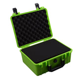 Maxbell Toolbox Storage Case with Sponge Tool Organizer for Hobby or Craft Workplace Green