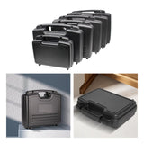 Maxbell Protective Toolbox with Sponge Multifunction Lockable Screws Carry Tools Box 265x210x80mm
