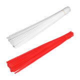 Maxbell 2x20 Pieces Empty Chain Belts Convenient Auto feed Screw Tape for Gypsum Board White