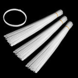 Maxbell 2x20 Pieces Empty Chain Belts Convenient Auto feed Screw Tape for Gypsum Board White