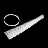 Maxbell 2x20 Pieces Empty Chain Belts Convenient Auto feed Screw Tape for Gypsum Board White