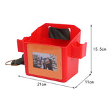 Maxbell Waist Tools Box with Belt Portable Tool Holder for Electrician Carpenter Men