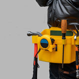 Maxbell Waist Tools Box with Belt Portable Tool Holder for Electrician Carpenter Men
