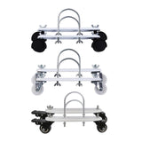 Maxbell 2x1 Pair Electric Heating Oil Heater Support Holder Replace Parts Replacements Black Wheel