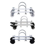 Maxbell 2x1 Pair Electric Heating Oil Heater Support Holder Replace Parts Replacements Black Wheel